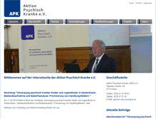 Tablet Screenshot of apk-ev.de